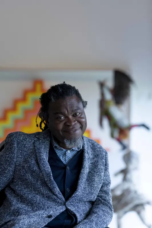 Yinka Shonibare CBE Discusses his touring exhibition 'Criminal Ornamentation' Arts Council Collection, Britain