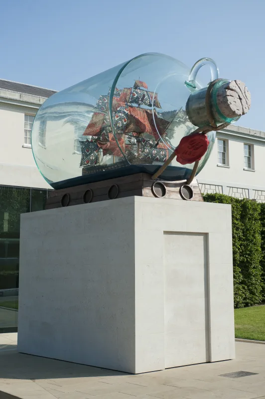 Yinka Shonibare CBE, 'Nelson's Ship in a Bottle', Royal Museums Greenwich, England The story behind one of the most photographed...