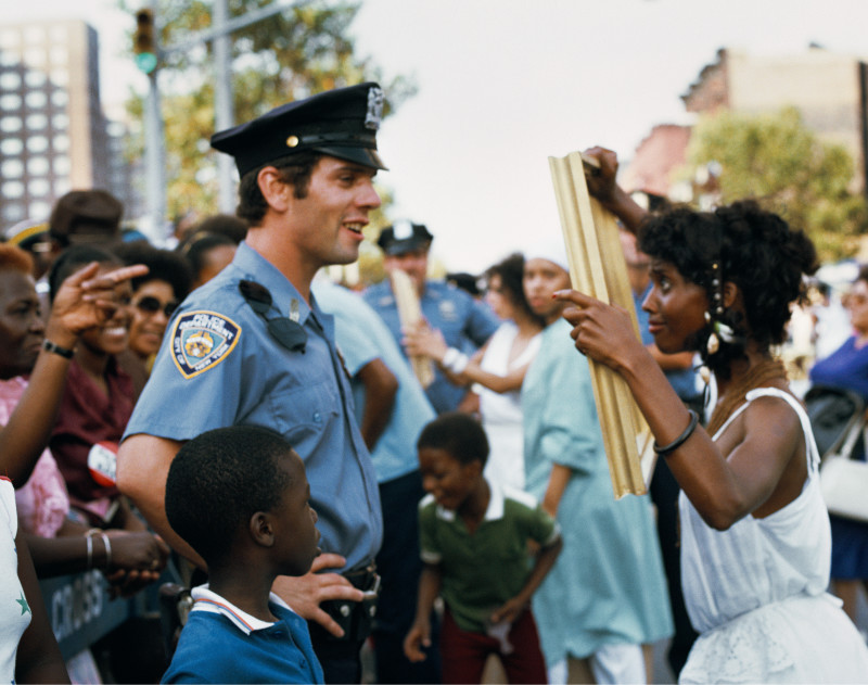 <font color="#777777">Lorraine O'Grady, <em>Art Is. . . (Framing Cop</em>), 1983/2009</font>