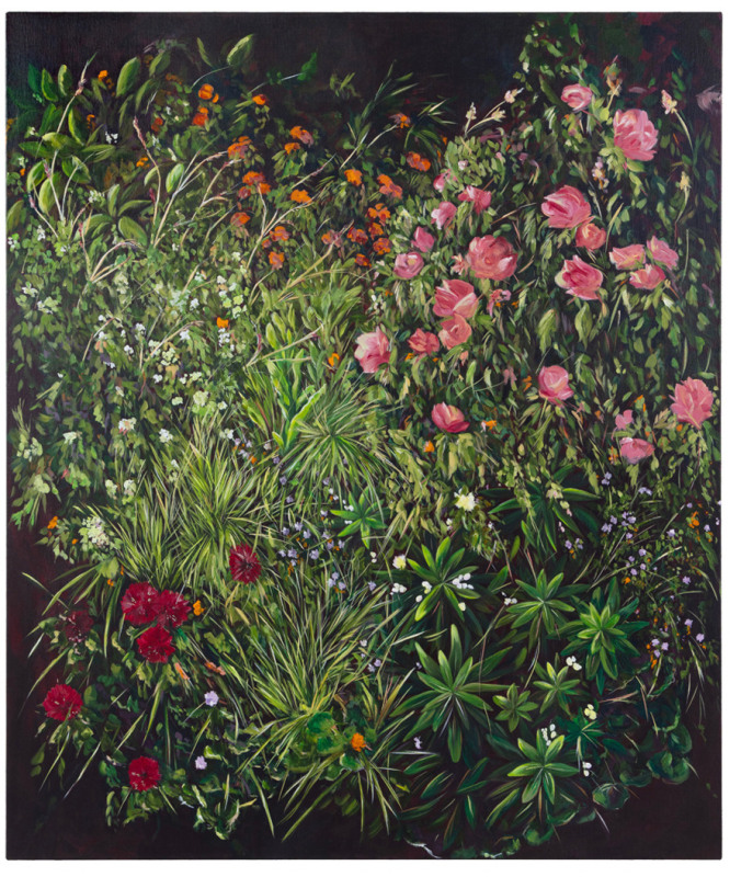 <a href="https://privateviews.artlogic.net/2/ec161baa084e282141a0ca/7457/1"></a><i><a href="https://privateviews.artlogic.net/2/ec161baa084e282141a0ca/7457/1">Pleasure Garden, 2025</a><br></i>Acrylic on Linen, 130 x 110 cm<br><br>