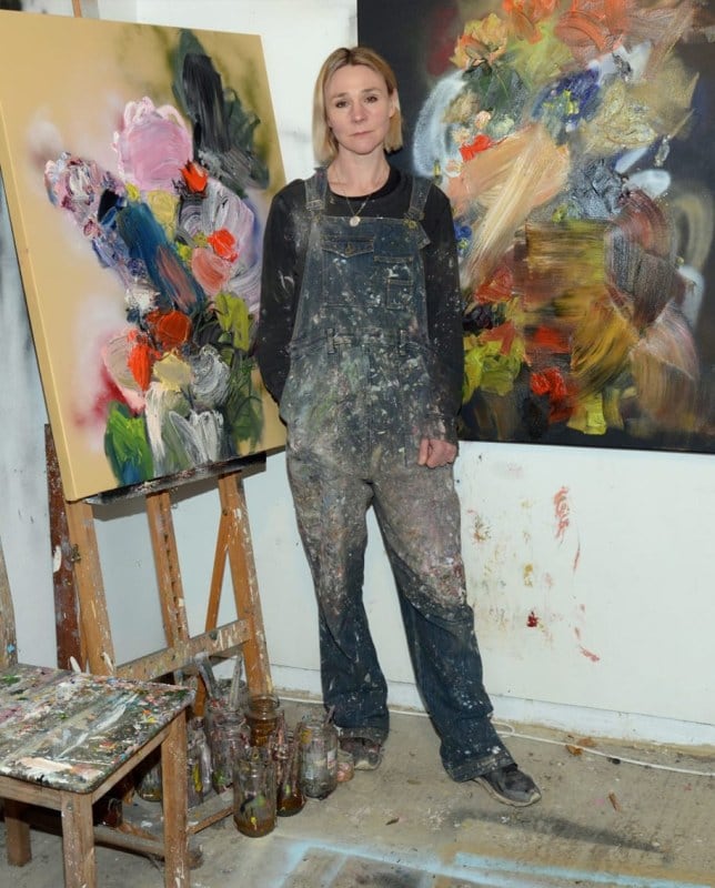 Miranda Boulton in her studio<br><br>
