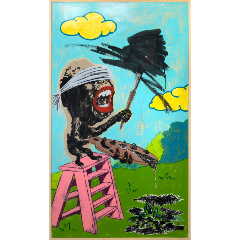 <i>Michael Ray Charles, (Forever Free) Picasso Monkey</i>