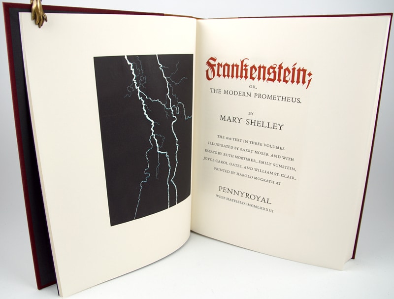 <b><i>Frankenstein; or, the Modern Prometheus</i>, by Mary Shelley</b>