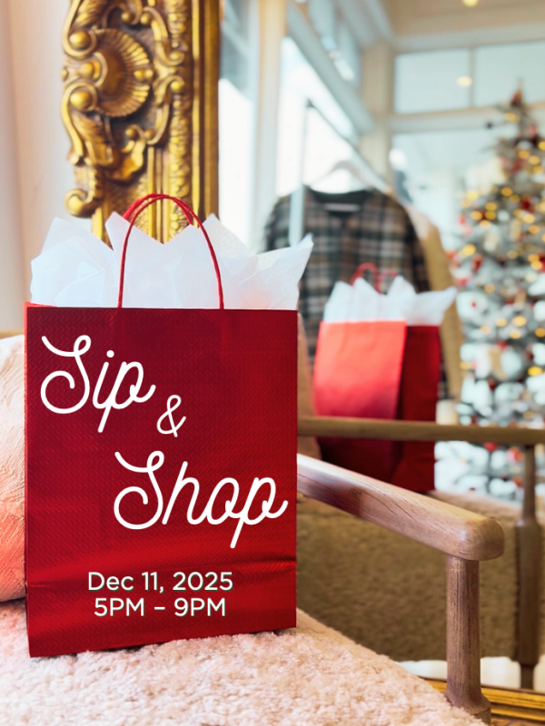 <a href="https://www.oakvilledowntown.com/event-details/sip-shop-2025">Stop by the gallery during <br>Oakville Downtown's Sip &amp; Shop</a>