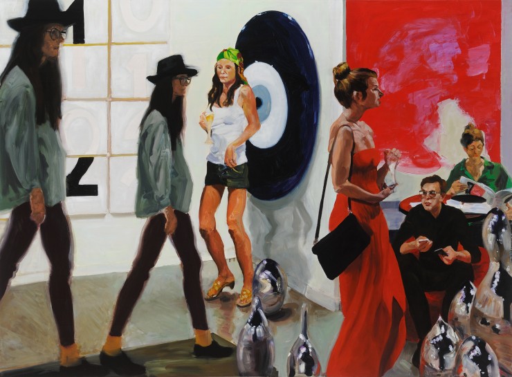 <p><i>Art Fair: Booth #1 Play/Care</i>, 2013<br />Oil on linen<br />208.3 x 284.5 cm, 82 x 112 in</p>