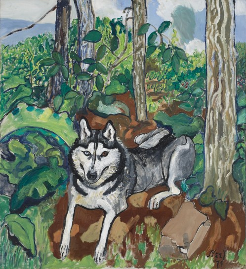 <p><em>Lushka</em>, 1974<br />Oil on canvas<br />116.5 x 106 cm, 45 7/8 x 41 3/4 in</p>