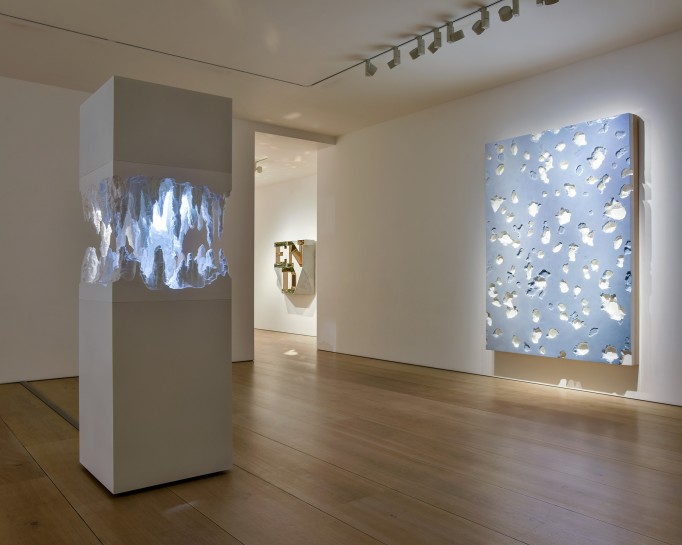 <p>Installation View, Doug Aitken<em>, </em>12 June - 31 July 2015.<br />Victoria Miro Mayfair, 14 St George Street, London W1S 1FE.</p>