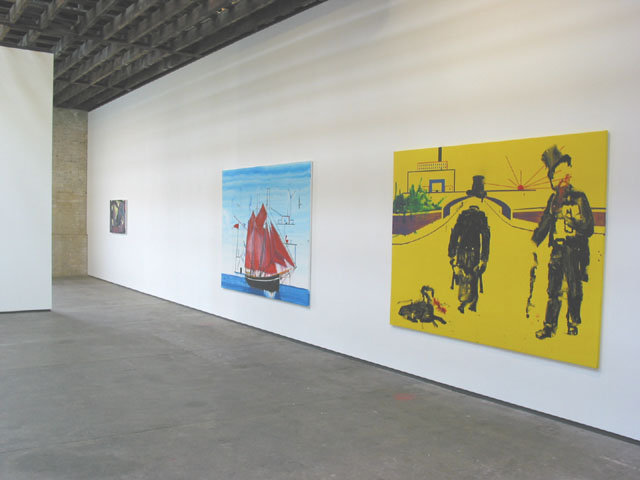 <p>Installation View, <em>Painting 2004</em><i>, </i>Gallery I, Victoria Miro, 16 Wharf Road London N1 7RW, 2004</p>