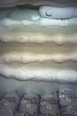 <p>UNTITLED (FREEZER WITH ICE BAGS, KENTUCKY), 2000<br /><em>Pigment print, <span style="line-height: 1.5em;">55.9 x 71.1 cm </span><span style="line-height: 1.5em;">22 x 28 in</span></em></p>