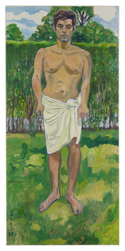 <p>Richard, 1973<br /><em>Oil on canvas, 203.2 x 96.5 cm 80 x 38 in</em></p>