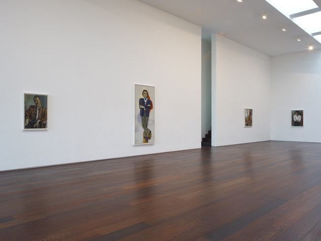 <p>Installation View, Alice Neel, <em>Men Only</em>, Gallery II, Victoria Miro, 16 Wharf Road, London, N1 7RW, 2011</p>