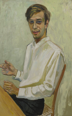<p>Ed Ziff, 1963<br /><em>Oil on canvas, 101.6 x 63.5 cm 40 x 25 in</em></p>