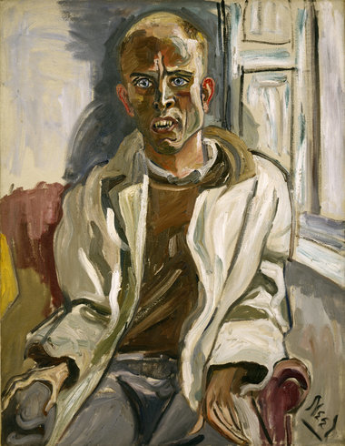<p>Randall in Extremis,1960<br /><em style="line-height: 1.5em;">Oil on canvas, 91.8 x 71.4 cm 36 1/8 x 28 1/8 in</em></p>