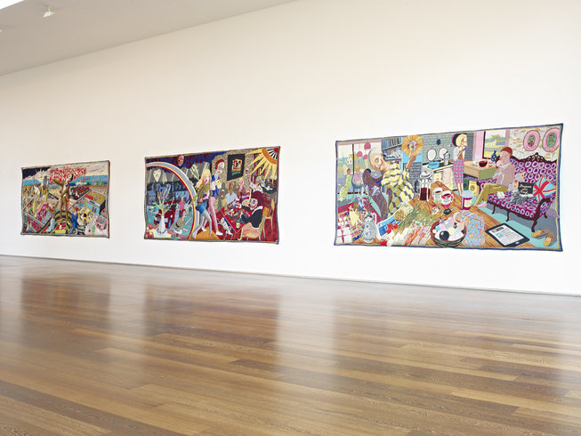 <p><span style="line-height: 1.5em;">Installation View, Grayson Perry</span><span style="line-height: 1.5em;">, <em>The Vanity of Small Differences</em>, Gallery II, Victoria Miro, 16 Wharf Road London N1 7RW, 2012</span></p>