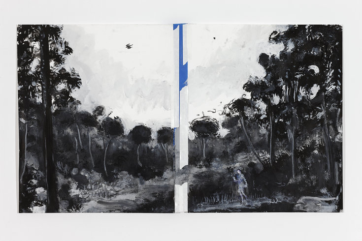 <p>Tallahassee, 2010<br /><em>Ink and acrylic on paper, <span style="line-height: 1.5em;">Paper Size: 43.2 x 73.7 cm </span><span style="line-height: 1.5em;">17 x 29 in</span></em></p>