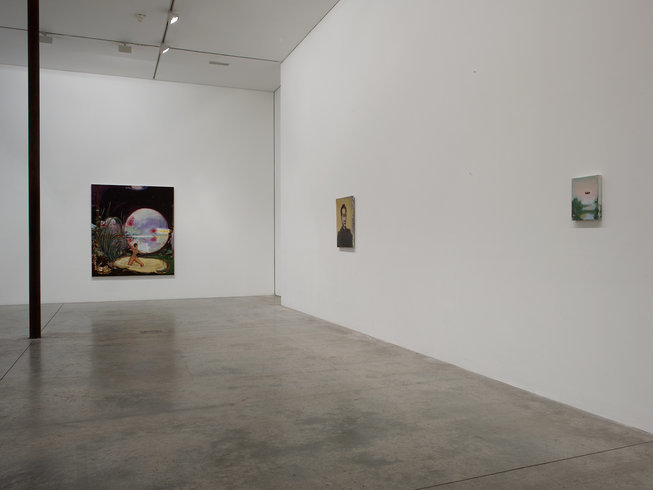 <p>Installation View, Verne Dawson, <em>Apalachicola to Zirconia</em>, Gallery I, Victoria Miro, 16 Wharf Road London N1 7RW, 2013</p>