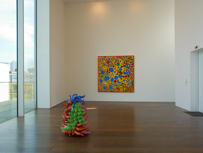 <p>Installation View, <em>Yayoi Kusama</em>, Gallery II, Victoria Miro, 16 Wharf Road London N1 7RW, 2013</p>