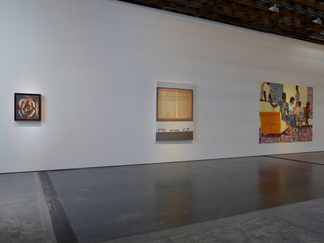 <p>Installation View, <em>Cinematic Visions</em>, Gallery I & II , Victoria Miro, 16 Wharf Road London N1 7RW, 2013</p>
