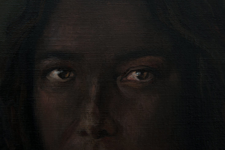 <p>Adriana VarejÃ£o, Polvo Portraits II (Classic Series), (detail), 2013</p>