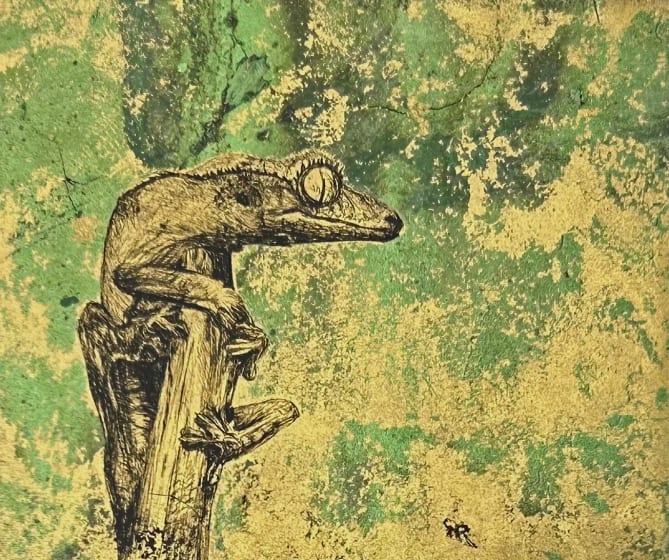 <p>Claire Russell</p><p><em>Crested Gecko</em></p>