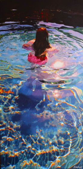 <p>Abi Whitlock</p><p><em>Lone Star</em></p><p>acrylic on canvas</p>