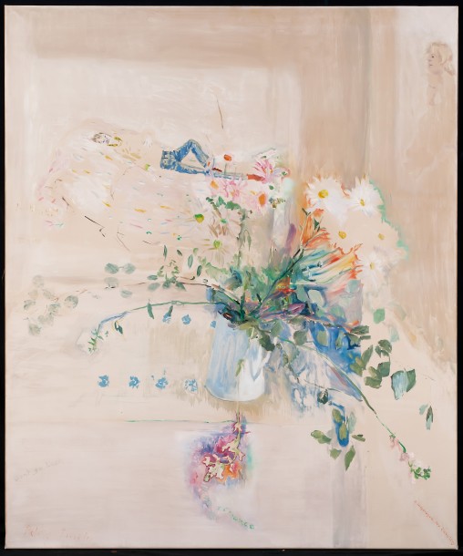 Patrick Procktor, Pure Romance, oil on canvas, 121.4 x 101.6 cm