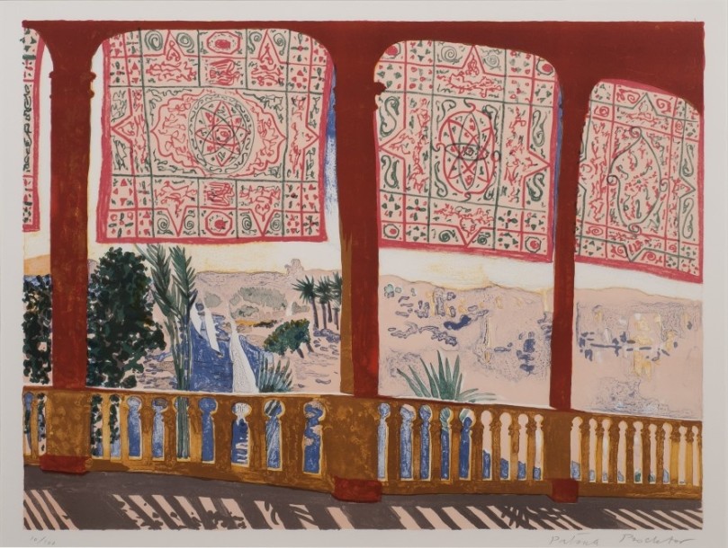 Patrick Procktor, Cataract, Aswan, 1985