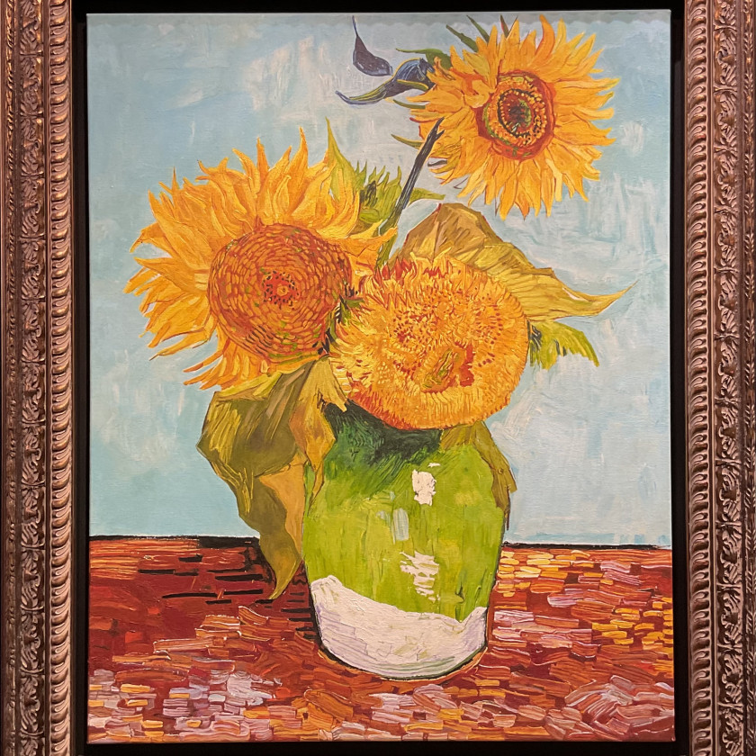 Lausanne Sunflowers - Vincent Van Gogh , 2019