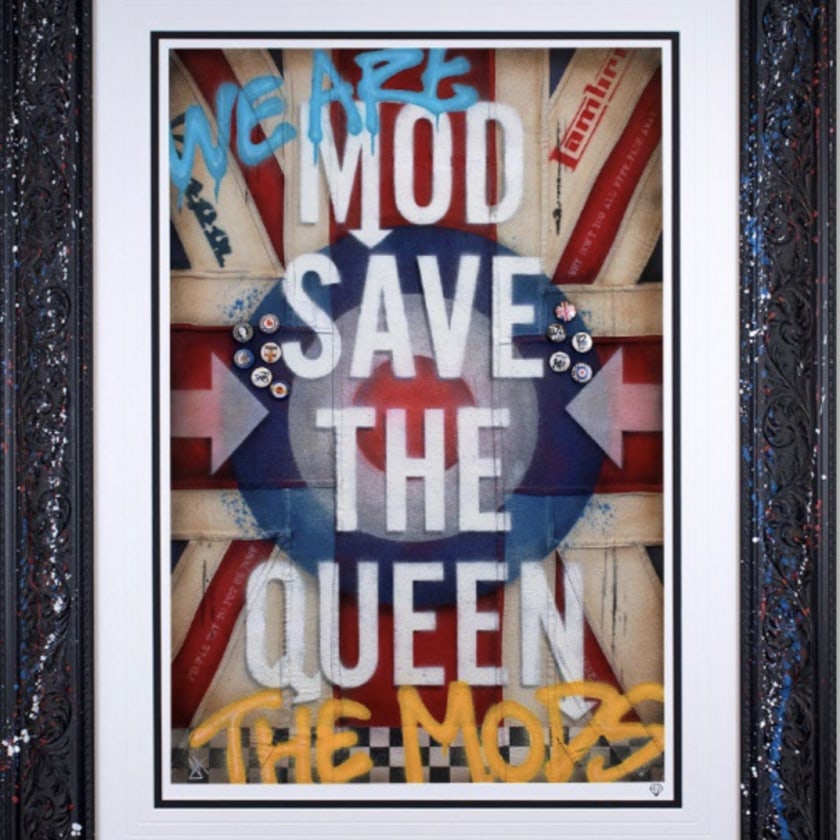 Mod Save The Queen Black Frame, 2022