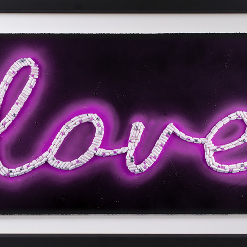 Neon Love - Purple, 2021