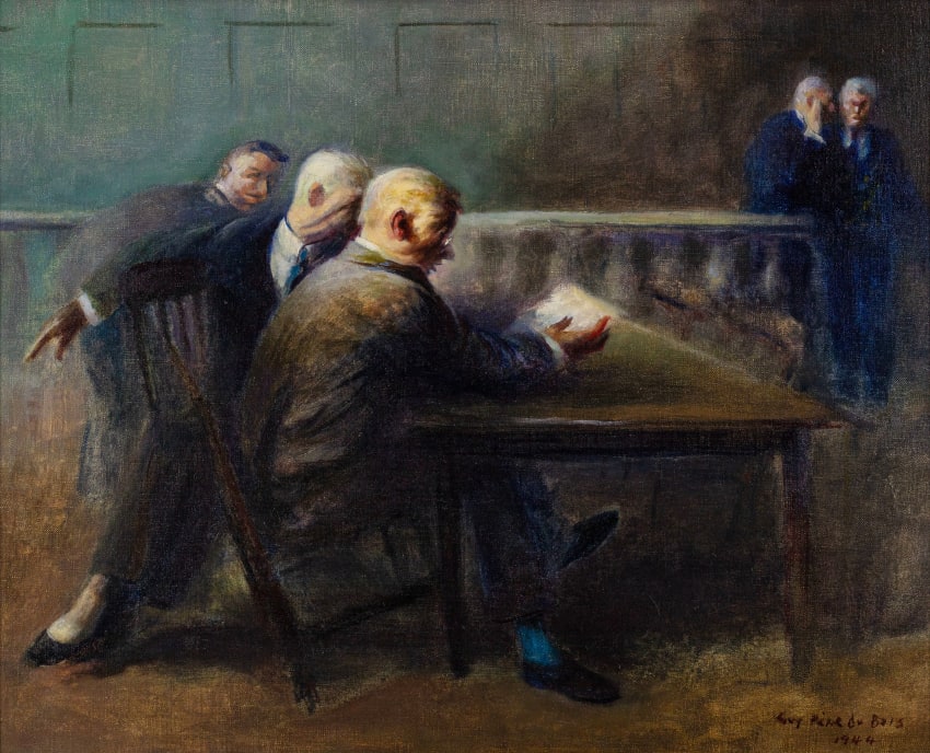 Guy Pène du Bois, New Evidence, 1944