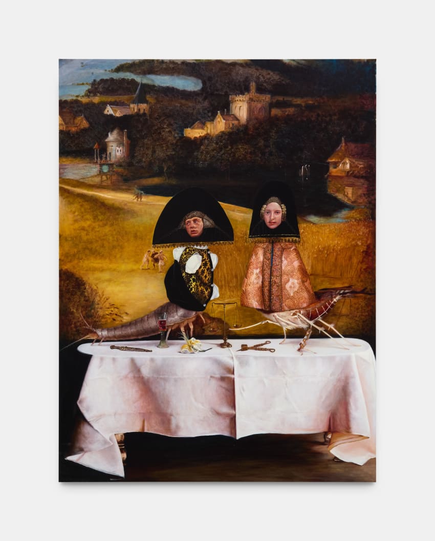 Teodora Axente, Two Insects on the Table, 2025