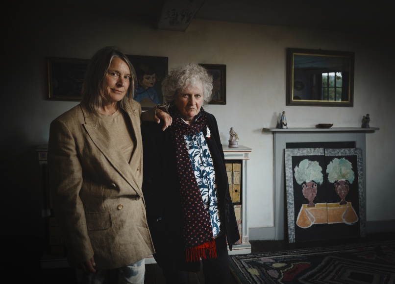 Maggi Hambling and Sarah Lucas