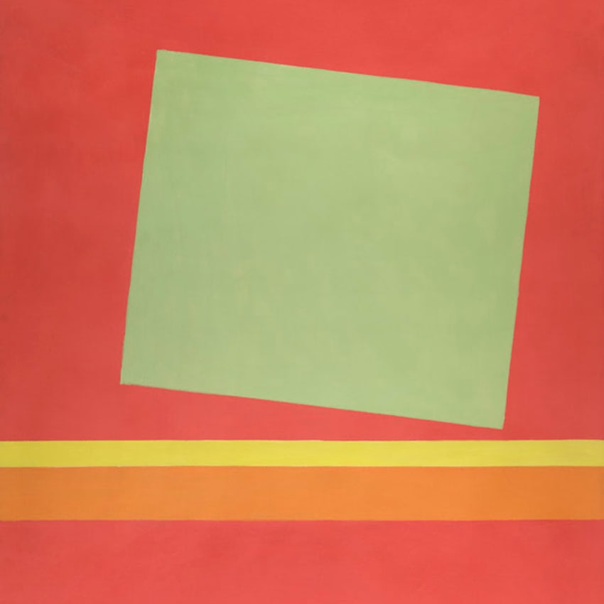 Theodoros Stamos (1922-1997) Homage to Milton Avery: Sun-Box III, 1969