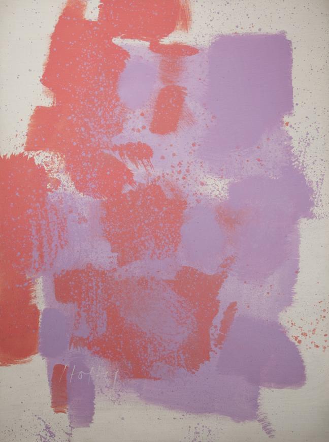 Untitled #58 (Red, Purple, White)
