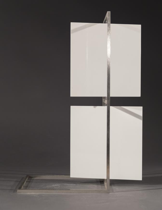 Roger Phillips, Two White Squares, 2017