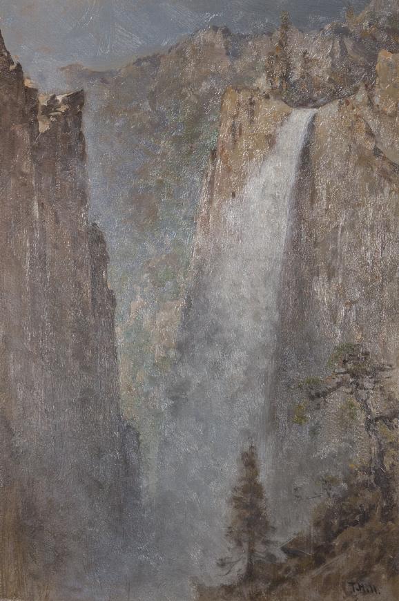 A Waterfall in the Sierras