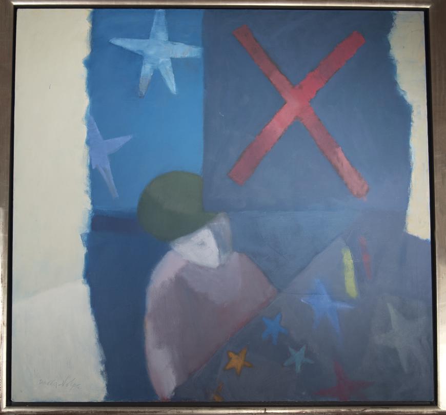 Woman with Flag