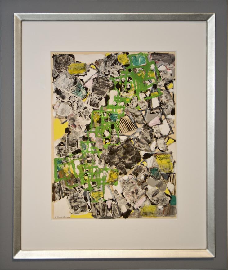 Yellow and Green Composition