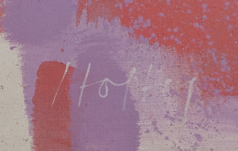 Untitled #58 (Red, Purple, White)