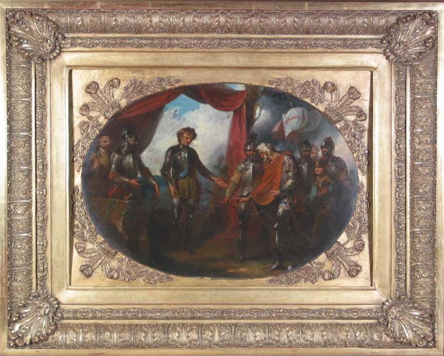 The Black Prince Receiving King John
