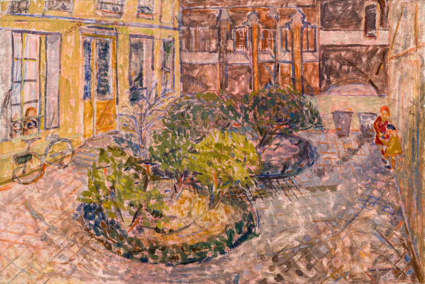 La cour, Villa St. Jacques