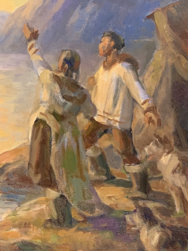 Study for %22The Sun worshippers%22