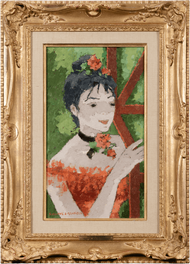 Ballerine dans les coulisses