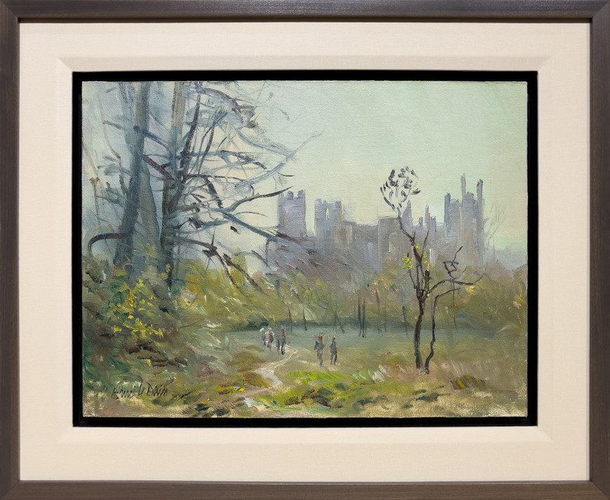 Spring Morning, Framlingham Castle, Suffolk, England
