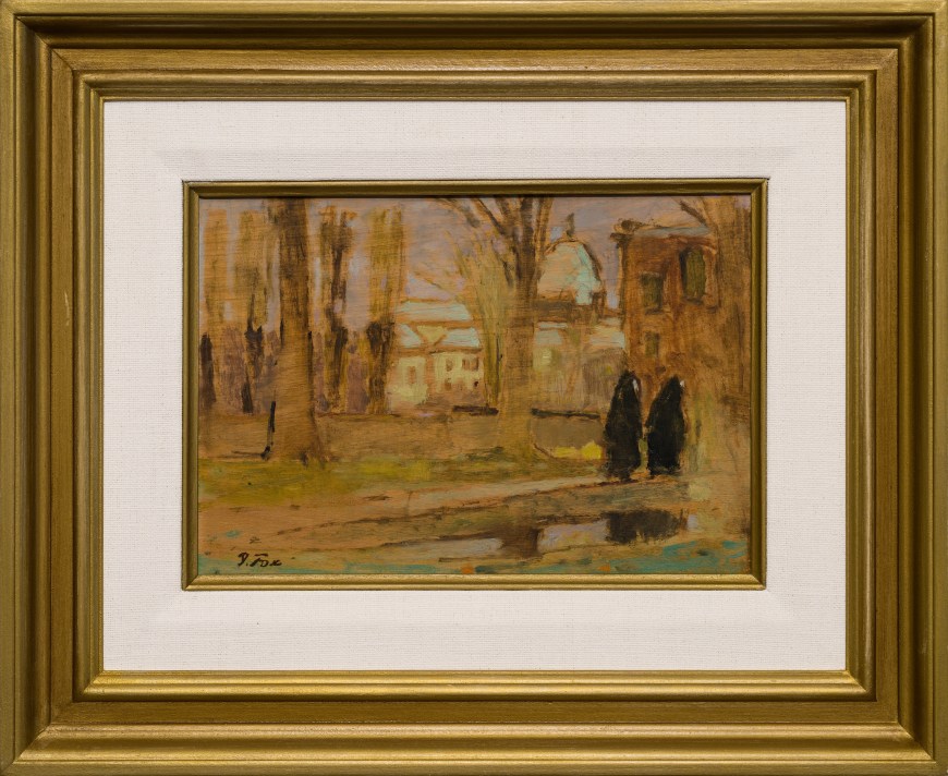 Nuns near the Mother House