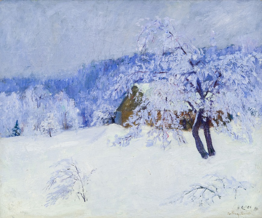 <span class="artist"><strong>Maurice Cullen</strong></span>, <span class="title"><em>Winter Scene</em>, 1896</span>