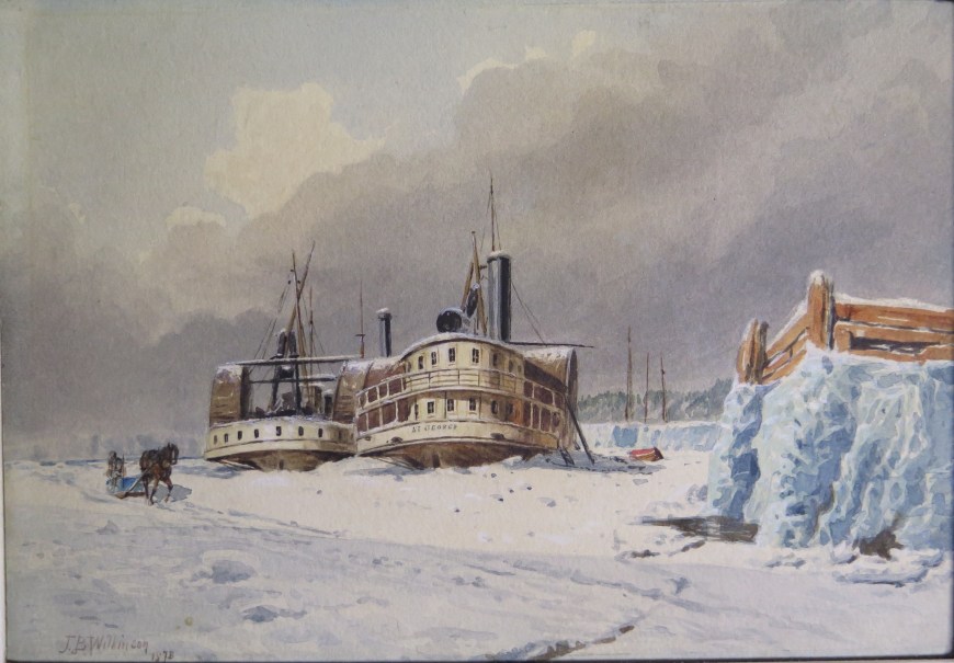 Icebound on the St. Lawrence