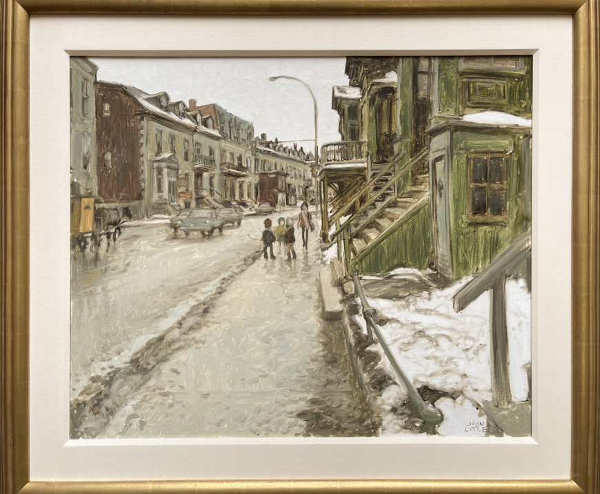 St. Antoine Street at Fulford, St. Henri, Montreal