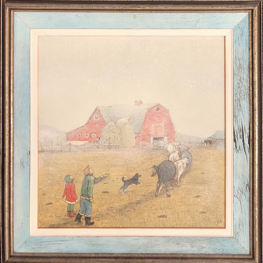 The First Snowfall, from "A Prairie Boy’s Winter" series